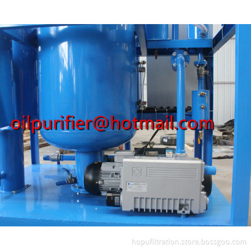 Hydraulic Oil Flushing System, Used Hydaulic Oil Filtration Machine, lube oil recondition and regeneration plant Specs